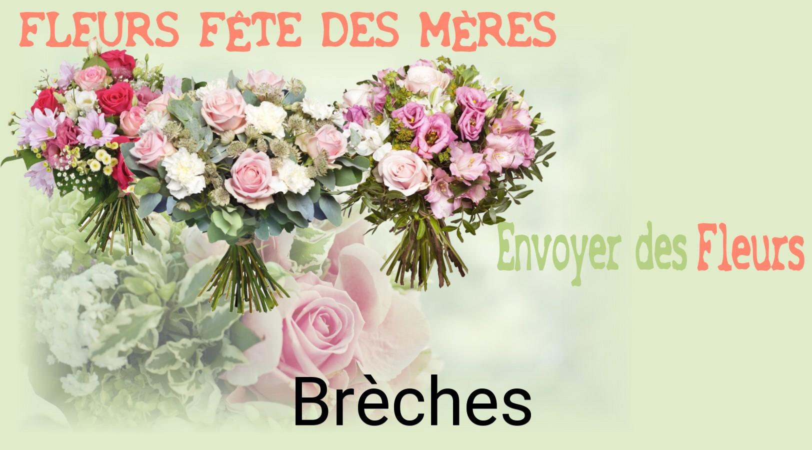 Bouquet de Fête des Mères livré à Brèches