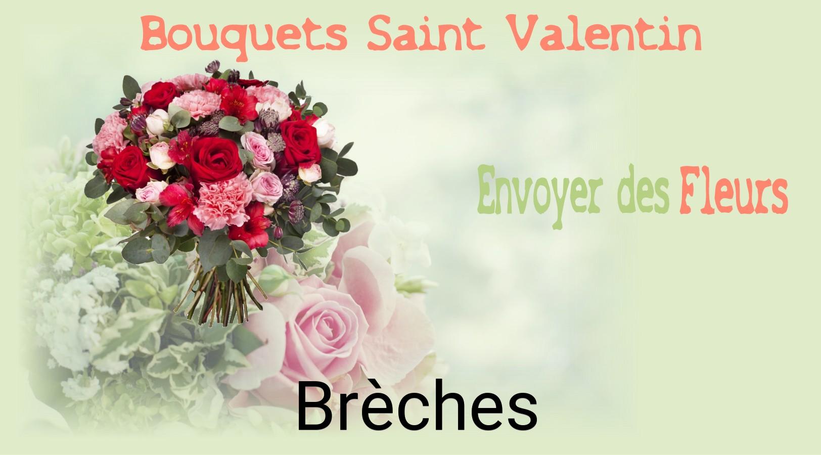 Roses de Saint-Valentin livrées à Brèches
